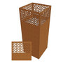 Vuurzuil-ARPA-2-vierkant-CorTen-400x400x1000-mm