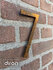 Huisnummer 7 Corten staal